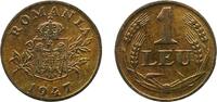 Romania 1 Leu Romania Kingdom 1947 1 Leu - Mihai I Brass (89341000) 2.51g AU KM 73 Schön 89 -