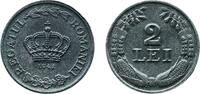 Romania 2 Lei Romania 1941 2 Lei - Mihai I Zinc Bucharest Mint (101778000) 3.11g UNC KM 58 Schön 75 -