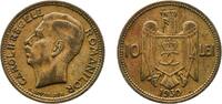 Romania 10 Lei Romania Kingdom 1930 H 10 Lei - Carol II Nickel brass Heaton and Sons / The Mint Birmingham Limited (7500000) 4.96g XF KM 49 Sc -