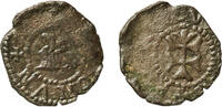 Spain 1 Denier Spain Kingdom of Aragon Spanish states 1555 Denier - Karolus I Billon Zaragoza Mint 0.97g VF Cal 89 -