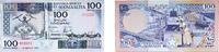 Somalia 100 Shillings Somalia Democratic Republic 1989 100 Shilin / 100 Shillings Paper UNC P 35 -
