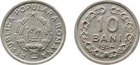 Romania 10 Bani Romania People's Republic 1954 10 Bani (ROMANA; with star) Copper-nickel Bucharest Mint (1600000) 1.83g AU KM 84.2 -