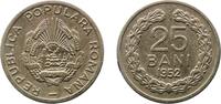 Romania 25 Bani Romania People's Republic 1952 25 Bani (ROMANA; without star) Copper-nickel Bucharest Mint (43600000) 3.41g AU KM 85.1 -