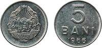 Romania Romania Socialist Republic 1966 5 Bani Nickel clad steel Bucharest Mint (106881000) 1.69g AU  KM 92 Schön 114 5 Bani 1966 Bucharest Mint AU