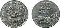 Romania 25 Bani Romania Socialist Republic 1966 25 Bani Nickel clad steel Bucharest Mint (18955000) 3.37g AU KM 94 Schön 116 -
