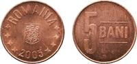 Romania 5 Bani Romania Republic 2005 5 Bani (Eagle without crown) Copper plated steel Bucharest Mint 2.82g UNC KM 190 Schön 206 -