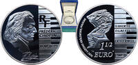 France 1½ Euros France Fifth Republic 2005 1½ Euro (Fryderyk Chopin) Silver (.900) Paris Mint (3000) 22.2g PF KM 2027 Gad Euro C133 -