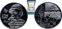 France ¼ Euro France Fifth Republic 2006 ¼ Euro (Wolfgang Amadeus Mozart) Silver (.900) Paris Mint (5000) 22.2g PF KM 2061 Gad Euro C186 -