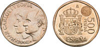 Spain 500 Pesetas Spain Kingdom 1998 M 500 Pesetas - Juan Carlos I Aluminium bronze (88.4% copper, 5% nickel, 5% aluminium, 1% iron, 0.6% manganes -