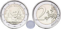 Italy 2 Euros Italy Republic 2024 R 2 Euros (Rita Levi-Montalcini) With a Plastic Capsule Bimetallic: nickel brass clad nickel centre in coppe -
