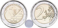 Italy 2 Euros Italy Republic 2024 R 2 Euros (Financial Police) With a Plastic Capsule Bimetallic: nickel brass clad nickel centre in copper-ni -