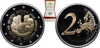 Vatican City 2 Euros Vatican City City State 2015 R 2 Euros - Francis (8th World Meeting of Families) Proof Bimetallic: nickel brass clad nickel cent -