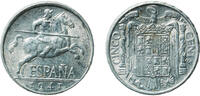 Spain 5 Centimos Spain Nationalist Government 1941 5 Centimos Aluminium (97.5% aluminium, 2.5% copper) Royal Mint of Spain (202107000) 1.13g XF -