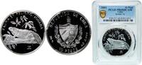 Cuba 10 Pesos Cuba Second Republic 2004 10 Pesos (Iguana Ag) Silver (.999) (5000) 20g PCGS PR 68 KM 798 -