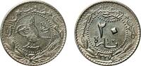 Ottoman Empire 20 Para Ottoman Empire AH1327 (1913) ٥ 20 Para - Mehmed V (Reshat right of Toughra) Nickel Konstantiniyye / Qustantiniyah Mint 4.08g X -