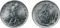 Turkey 2½ Lira Turkey Republic 1977 2½ Lira Acmonital Turkish State Mint (19452000) 8.97g XF KM 893.2 Schön 410 -