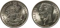 Venezuela 1 Bolivar Venezuela Fourth Republic 1967 1 Bolívar Original luster Nickel Royal Mint (Tower Hill) (180000000) 5.02g UNC Y 42 Schön 52 NCV -