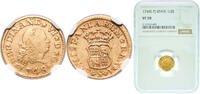 Spain ½ Escudo 1748 SPJ Seville Mint Spain Kingdom 1748 SPJ ½ Escudo - F... 333.78 £  +  12.14 £ shipping