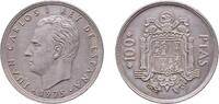 Spain 100 Pesetas Spain 1975 100 Pesetas - Juan Carlos I Copper-nickel (75% copper, 25% nickel) Royal Mint of Spain (4400000) 17.07g AU KM 810 -