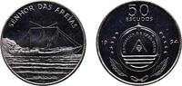 Cape Verde 50 Escudos Cape Verde 1994 50 Escudos (Sailing ship Senhor das Areias) Nickel plated steel 7.37g BU KM 43 -