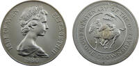 Isle of Man 1 Crown Isle of Man Dependency of the British Crownlocated Elizabeth II 1980 1 Crown 200th Anniversary of the Derby -