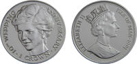 Isle of Man 1 Crown Isle of Man Dependency of the British Crownlocated Elizabeth II 1991 PM 1 Crown Princess Diana -