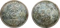 Maldives 20 Rufiyaa Maldives Second Republic AH1397 (1977) 20 Rufiyaa (FAO) Silver (.500) Royal Mint (15000) 28.53g UNC KM 56 -