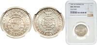 São Tomé and Príncipe 5 Escudos São Tomé and Príncipe Portuguese Overseas Province 1951 5 Escudos Silver (.650) Lisbon Mint (72000) 7g NGC UNC Gomes R 19.01 KM -