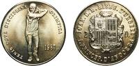 Andorra 2 Diners Andorra Principalty 1987 2 Diners - Joan Martí i Alanis (Tennis new olympic discipline) Copper-nickel (20000) 12.12g UNC KM 40 -