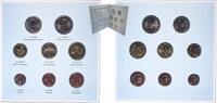 Austria Austria Second Republic 2024 Euro Set with 8 coins (2nd map) BU -