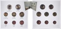 Austria Austria Second Republic 2026 Euro Set with 8 coins (2nd map) BU -