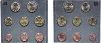 Austria Austria Second Republic 2008 Lot Euro with 8 coins (2nd map) BU -