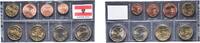Austria Austria Second Republic 2019 Lot Euro with 8 coins (2nd map) BU -