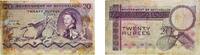 Seychelles 20 Rupees Seychelles British crown colony 1974 20 Rupees Paper (100000) VF P 16 -