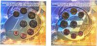 Portugal Portugal Third Republic 2002 Euro set with 8 coins (1st map) Bimetallic: nickel brass clad nickel centre in copper-nickel ring -