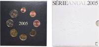 Portugal Portugal Third Republic 2005 INCM Euro set with 8 coins (1st map) Bimetallic: nickel brass clad nickel centre in copper-nickel r -