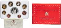 Vatican City Vatican City City State 2015 R Proof Euro set with 9 coins - Francis (Silver coin weight 26gr) PF -