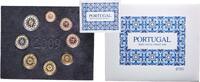 Portugal Portugal Third Republic 2009 Proof Euro set with 8 coins (2nd map) Bimetallic: nickel brass clad nickel centre in copper-nickel -