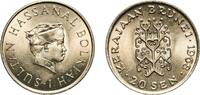 Brunei 20 Sen 1968 Royal Mint Brunei Darussalam 1968 20 Sen - Hassanal B... 5.66 &pound;  +  12.02 &pound; shipping