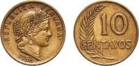 Peru 10 Centavos 1958 Lima Mint Peru Republic 1958 10 Centavos Brass (70... 3.78 &pound;  +  12.02 &pound; shipping