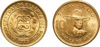 Peru 10 Soles 1979 Lima Mint Peru Republic 1979 10 Soles de Oro Brass Li... 2.83 &pound;  +  12.02 &pound; shipping