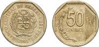 Peru 50 Centimos 2001 LIMA Lima Mint Peru Republic 2001 LIMA 50 C&eacute;ntimos... 2.83 &pound;  +  12.02 &pound; shipping