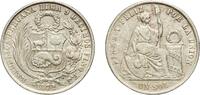 Peru 1 Sol 1871 YJ Lima Mint Peru Republic 1871 YJ 1 Sol Silver (.900) (... 75.53 &pound;  +  12.02 &pound; shipping