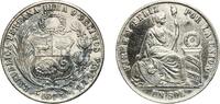 Peru 1 Sol 1873 LD Lima Mint Peru Republic 1873 LD 1 Sol Silver (.900) (... 89.69 &pound;  +  12.02 &pound; shipping