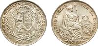 Peru 1 Sol 1934 Lima Mint Peru Republic 1934 1 Sol Silver (.500) (Copper... 51.93 &pound;  +  12.02 &pound; shipping
