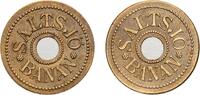 Sweden Sweden Kingdom ND Token - SALTSJÖBANAN Copper 4.54g UNC -