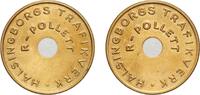 Sweden Sweden Kingdom ND Transport Token - R-Pollett (Helsingborg) Brass 3.49g UNC -