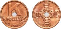 Sweden Sweden Kingdom ND Token - Malmö Lokaltrafik (K) Copper 2.35g AU -