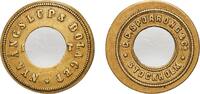 Sweden Sweden Kingdom ND Token - Nya Ångslups Bolaget Brass 1.65g AU -