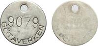 Sweden Sweden Kingdom ND Token - Götaverken White Metal 5.65g UNC -